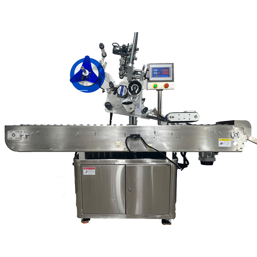 YCT-661 automatisk horisontell rund etiketteringsmaskin f&ouml;r sm&aring; cylindriska och koniska produkter