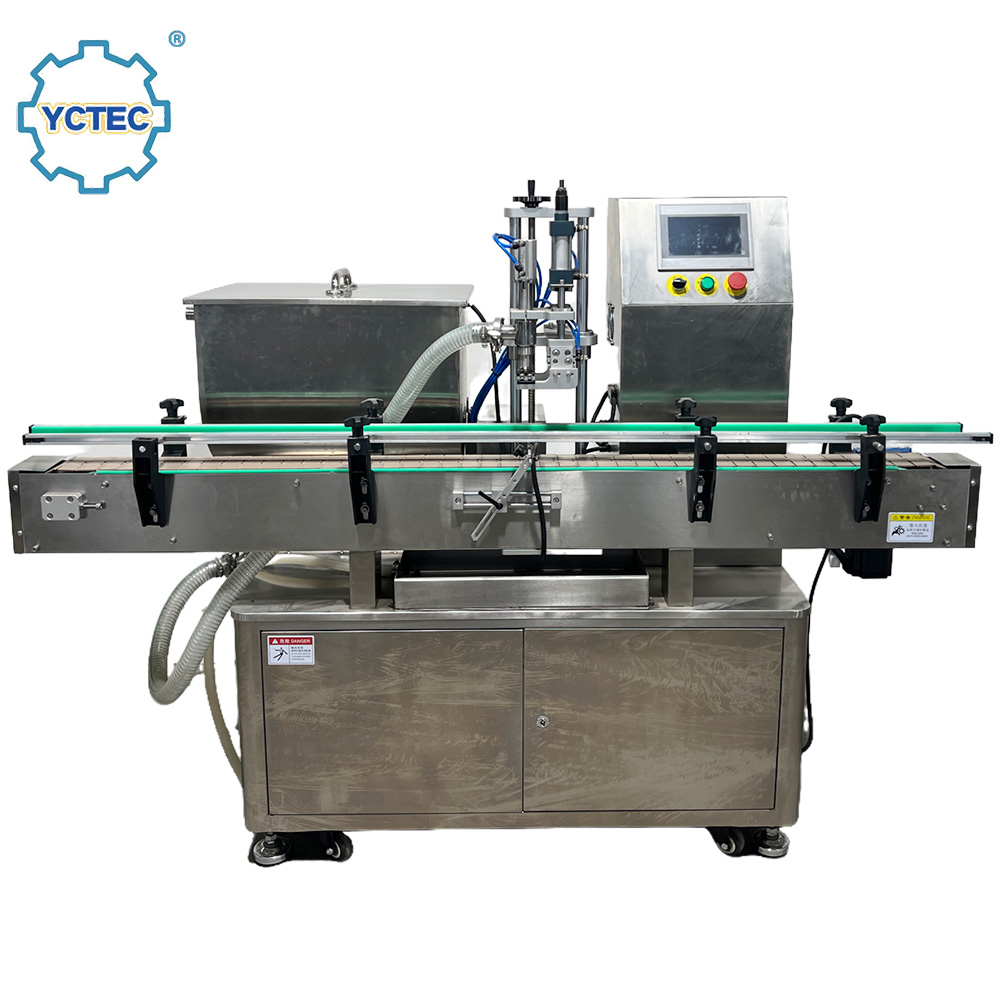 Machine de remplissage de pompe &agrave; rotor unique enti&egrave;rement automatique YCT-ZZ-01 pour liquides, semi-fluides et p&acirc;tes