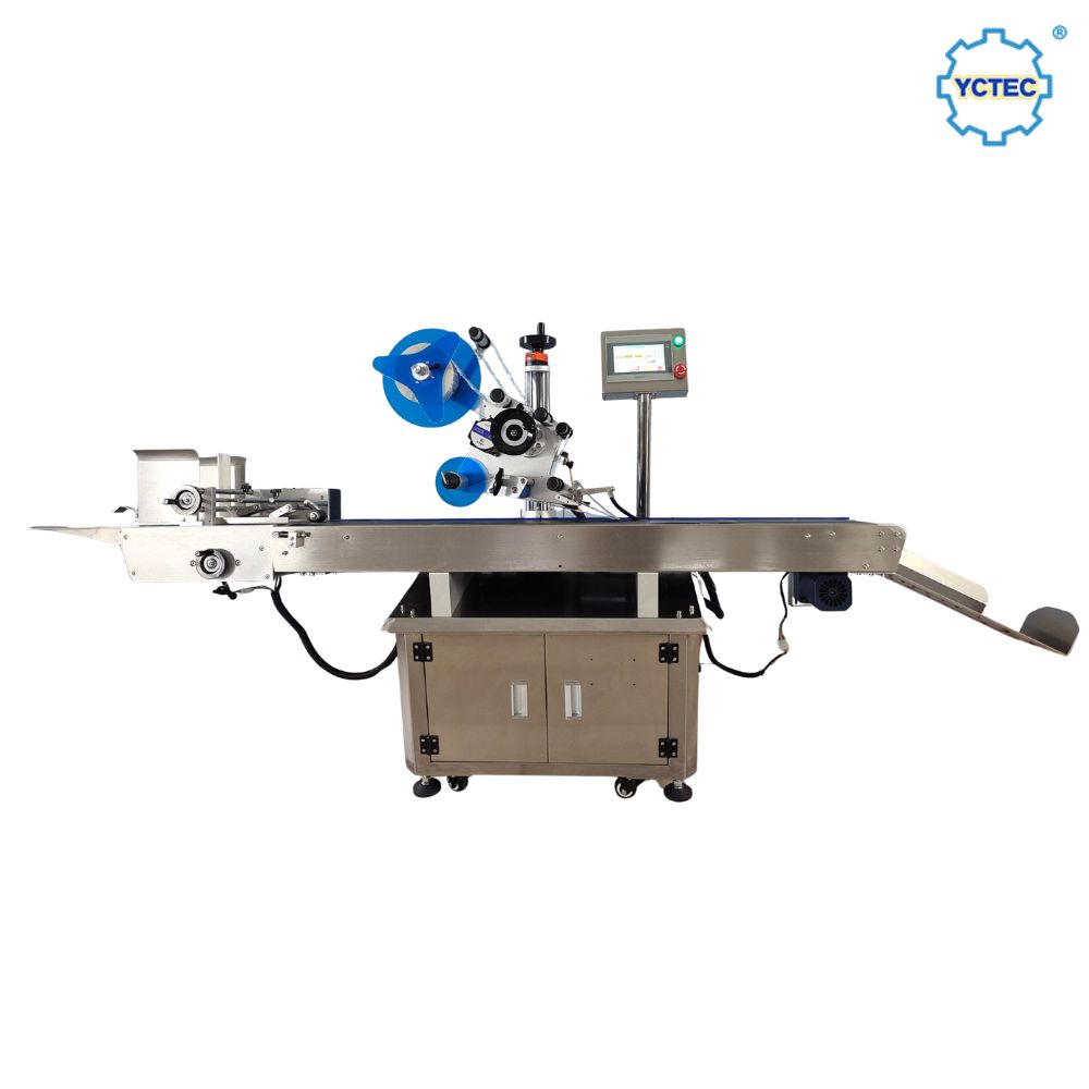 YCT-115 Automatische kaartetiketteermachine | Top Surface Labeler voor dunne kaarten, handleidingen en blisterkaarten