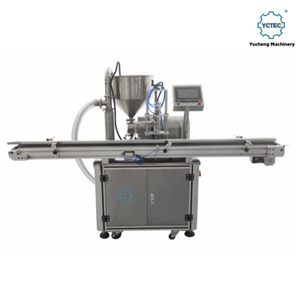 चिपचिपा उत्पादों के लिए YCT-GJ-1 स्वचालित रोटर पंप सिंगल हेड हाई-स्पीड फिलिंग मशीन