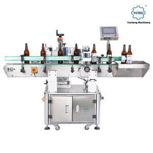 YCT-61 Automatic Cylinder-Type Round Bottle Labeling Machine para sa Single at Dual Label