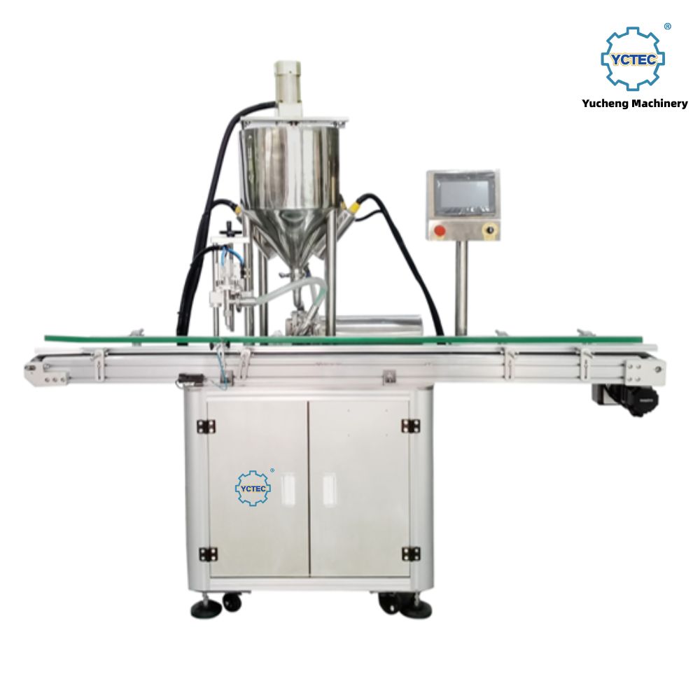 YCT-SH Hogesnelheidsservozuigervulmachine met enkele kop voor viskeuze producten